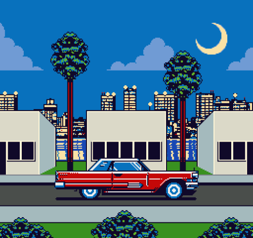 Hiroshi Nagai 8-bit style exercise