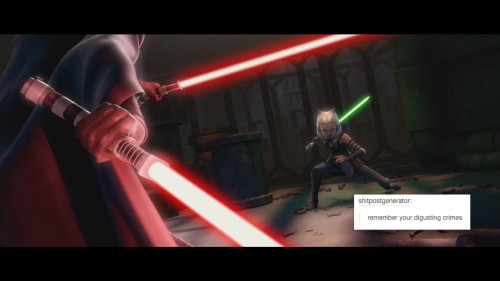 425599167: Star Wars: The Clone Wars + shitpostgenerator