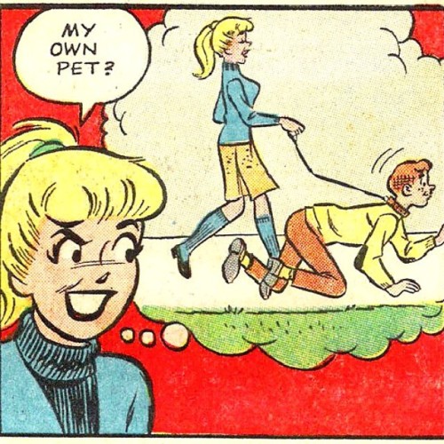 My own pet? #femdom #archie #comics #retro porn pictures