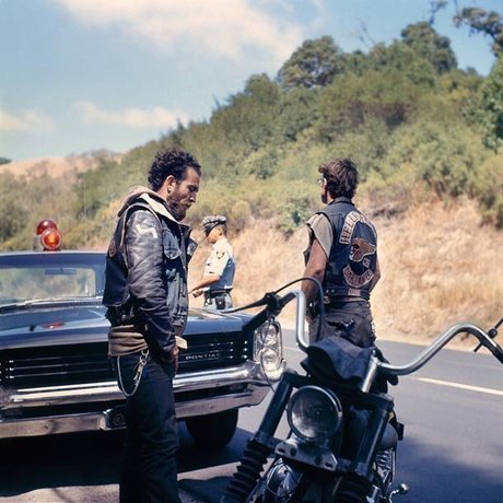 superjointrituals:   Pictures of the Hell’s Angels taken by Hunter S. Thompson 