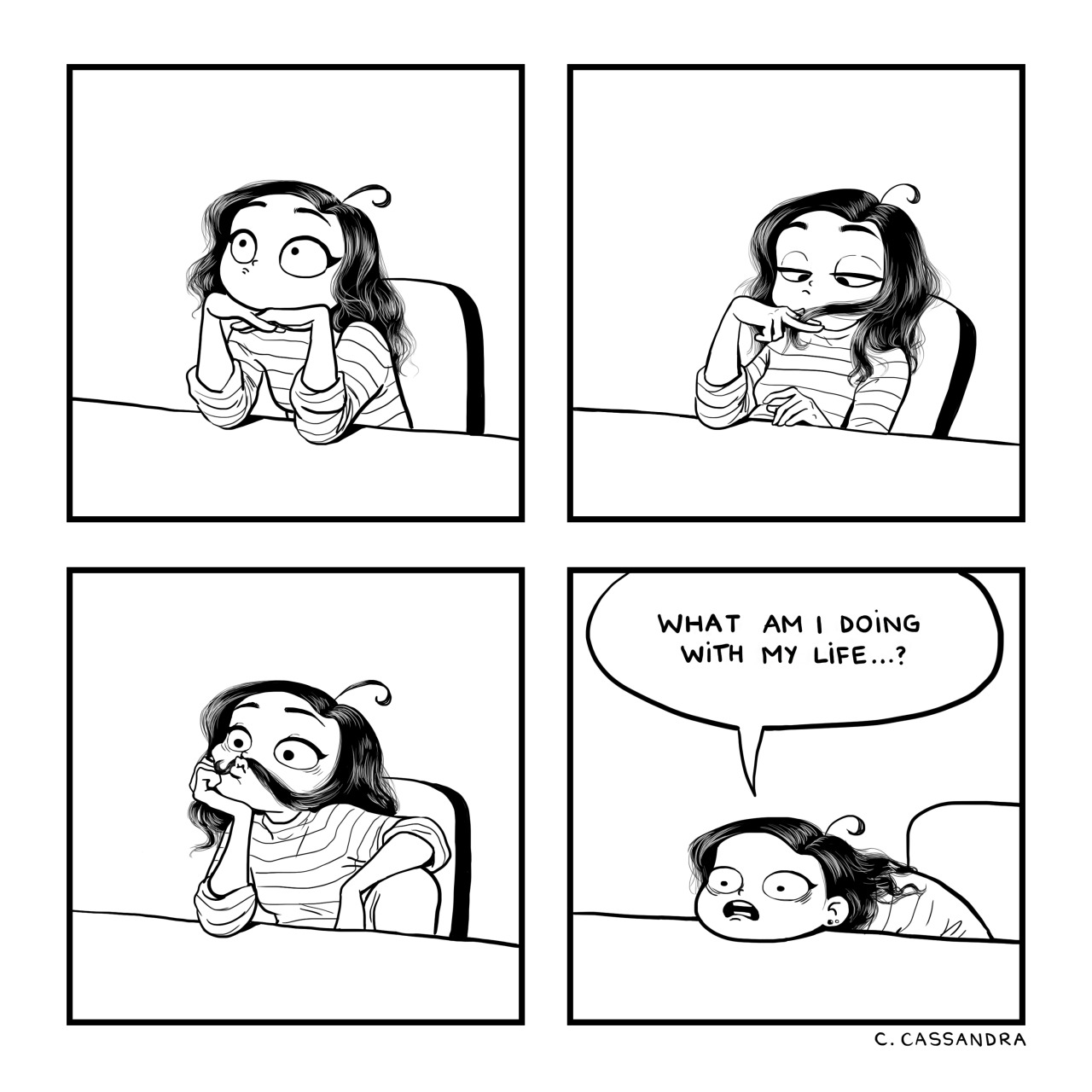 c-cassandra:  Today was a productive day.