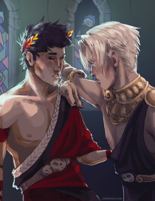 lmaoooooo its been a while since ive updated this blog. here, have some more hades fanart XD