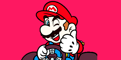 starlightsonic:Mario Kart, Mario LINE Stickers