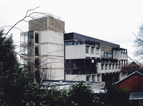 shefeld: psalter lane art college, c block (1970) demolished 2010 photographs / feb 2010