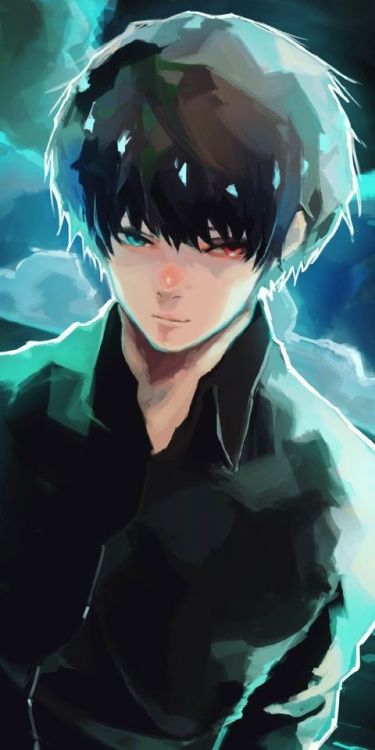 Artwork, outdoor, anime, Ken Kaneki, 1080x2160 wallpaper @wallpapersmug : ift.tt/2FI4itB - h