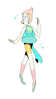 drew-green:  The beautiful, graceful Pearl!Drawn