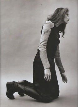 jinxproof:  Haylynn Cohen | Margiela F/W 1997 THE FACE (September 1997)ph. François Rotger