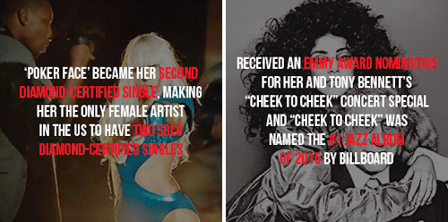 ladyxgaga:  2015 was a fantastic year for Lady Gaga. Let’s hope 2016 is filled with just as many ama