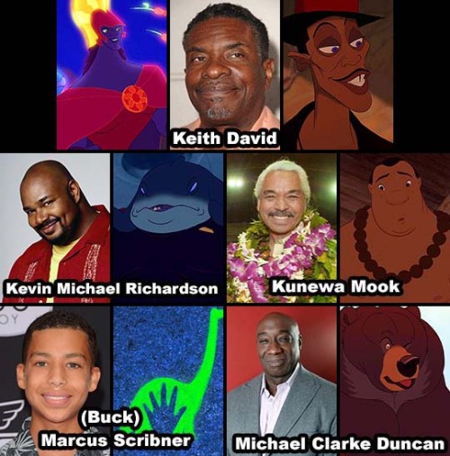 mixed-apocalyptic: disneyforprincesses: Actors of color and the Disney characters they have played.