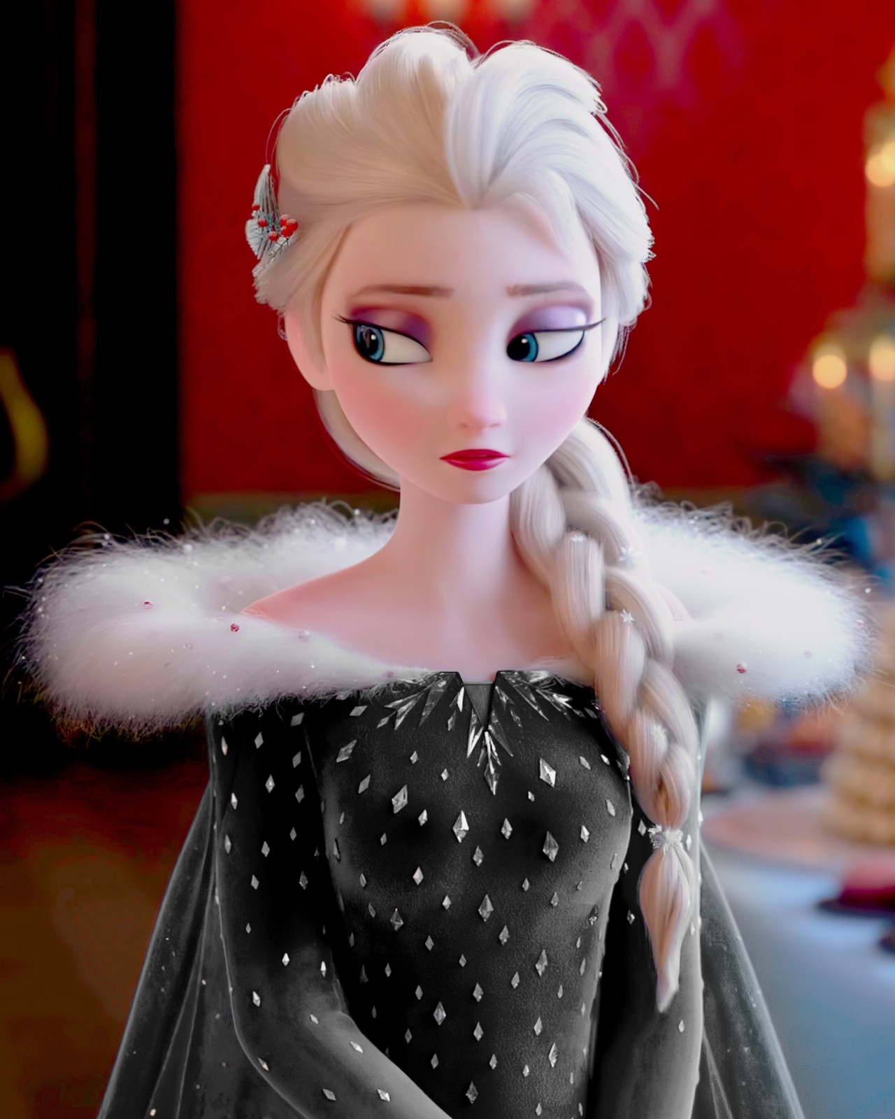Constable+Frozen — (Frozen Fever) -Elsa coronation dress