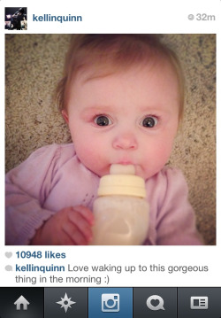 copequinn:  perks-of-being-forgotten:  He has the cutest baby eveeeeeerr :3  i know right 