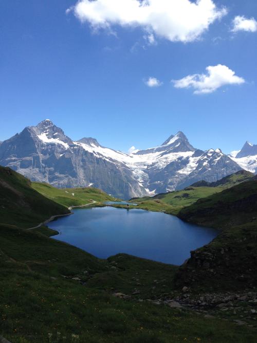 oneshotolive:  Majestic Alps from Lake Bachalpsee,