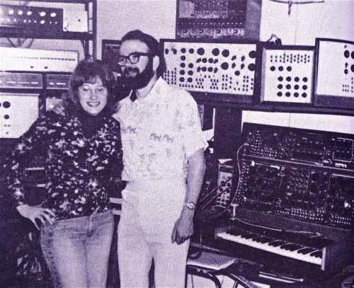 Priscilla and Barton McLean. From the book The Electronic Arts Of Sounds And Lights by Ronald Pelleg