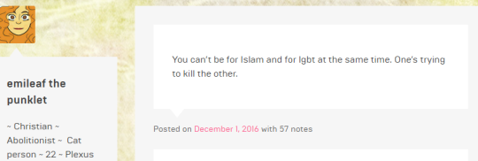 notlgbt: tkdancer:  somb2a:  pharzar:  thisbibliomaniac:   “Oh hey that’s kinda funny”  *recognizes op*  “Not that funny.”   OP is an islamophobe    WELP   when u get dragt on ur own post 