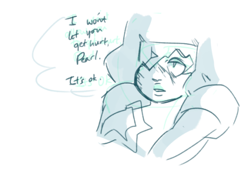 Porn Pics kilifish:    Garnet saves Pearl’s life