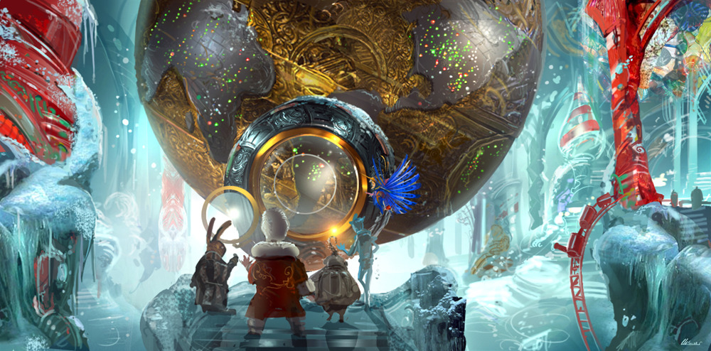 lillithblackwell:  NORTH Concept art for &ldquo;Rise of the Guardians&rdquo;