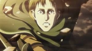The Way Moblit Dies With His Hand Stretched Out, Pushing Hange Away To Safety, And Then Is Reaching Out