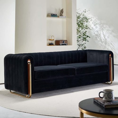 51 Black Couches that Blend Comfort and Chic Visual Drama