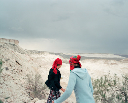 Chloe Dewe Mathews: The Caspian Sea&ldquo;In 2010 I travelled overland from China to Britain, hitchh