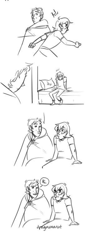 dragonpeanut:  long time no klance