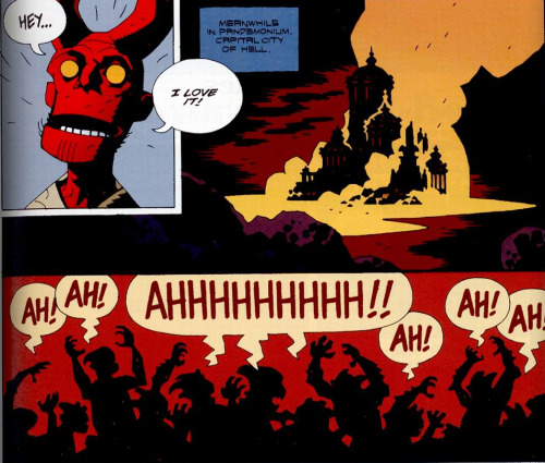 wikusdickus:  Hellboy: Pancakes