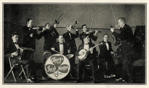 Joe O’Leary’s Irish Minstrels, Boston, 1927. The Irish Traditional Music Archive has a p