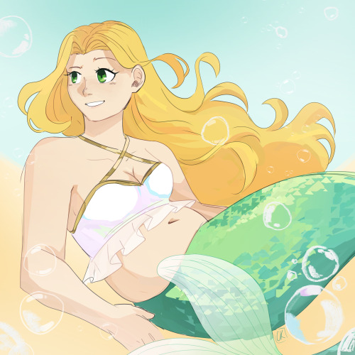 Long Time No Main Girl !! Some Mermaid Skiye