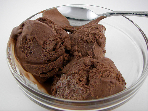 prettygirlfood:  Chocolate Ice Cream 1 pt raw cream 2 cups raw whole milk 4 egg