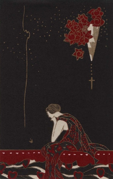 nobrashfestivity: Koichi Kobayashi, Postcard, 1920s