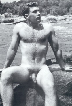 gay-art-and-more: vintagemaleeroticapart2:   Unknown model.1950s   The holidays are a time to remember, so  in keeping with that thought here is a vintage photo series to remember  the past – everything from the 1870s to the 1970s. This series shows