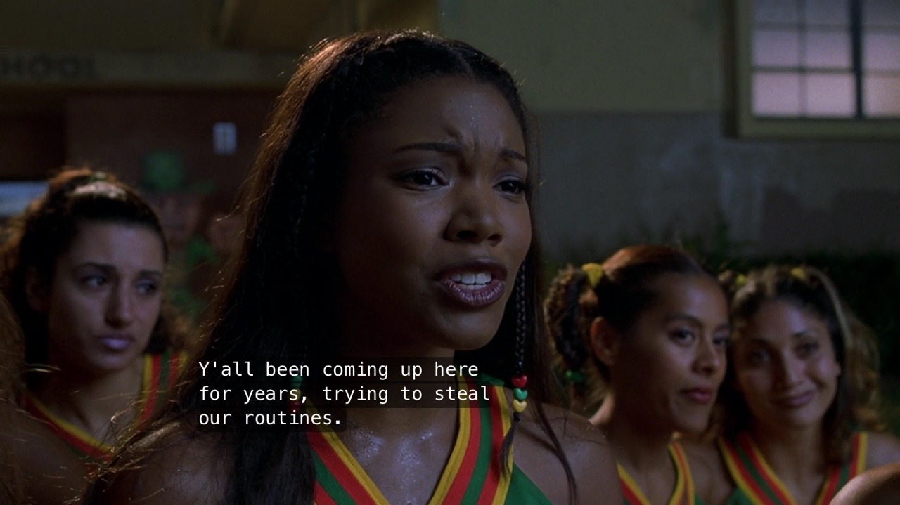 laughordie:  Bring it on was a masterpiece don’t try to tell me otherwise  Gabrielle