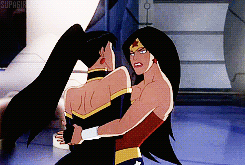 supagirl:  Wonder Woman vs. Super Woman (Justice League Crisis on Two Earths) 