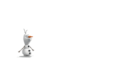 definitionofdisney:  A transparent dancing Olaf for your blog. If you love Disney
