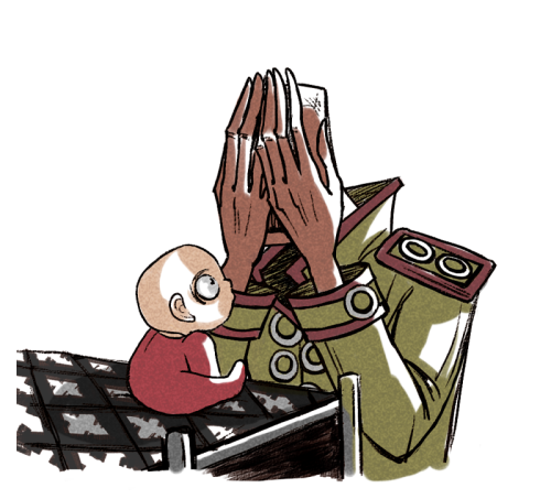 coraorvat: uhm well… just some Dedan being cute, cause he’s my fav~