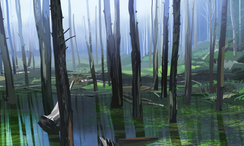 intindra:  Hi, I’m Jane Bak, and I’m interested in painting forests as background art!  Looking for freelance work/job in background painting, but I’m also interested in storyboarding/sequential arts.My portfolio can be found here.  Email inquiries