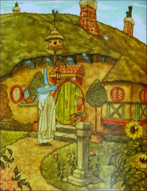 A collection of my favorite Michael Hague illustrations for The Hobbit. It was funny looking back th