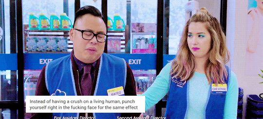 finehs:  superstore text posts [2/?]  