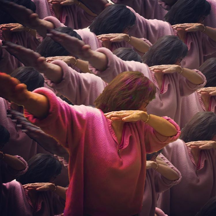 timothydelaghetto:  Good morning! Here’s my mom hittin that dab, made by lvking