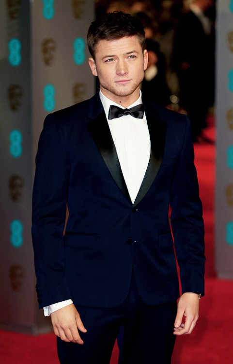 galahadftw: Taron Egerton at the BAFTAs 2016