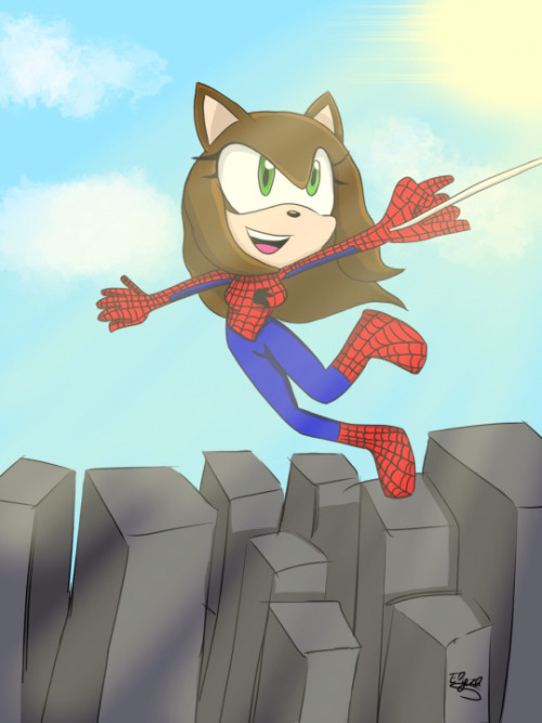 loveandpeace255: elyzahere:  GIFT: SpiderDan by ElyzaHere  SPIDERDAN SPIDERDAN DOES WHATEVER SHE FEE