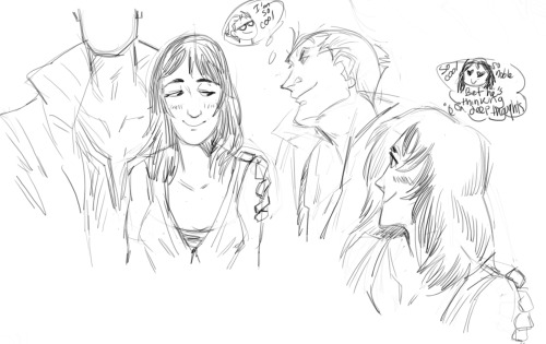 kashuan:FF doodles I did today and yesterday :`) I have like 2 billion FF ships but I’m pretty sure 