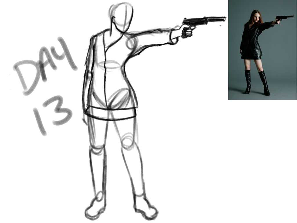 Featured image of post Dynamic Pose Reference Gun See more ideas about dynamic poses poses art reference poses