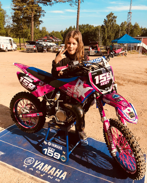 Shoutout to Izzy from Sweden She&rsquo;s one badass #motochick Showing all these little girls ho