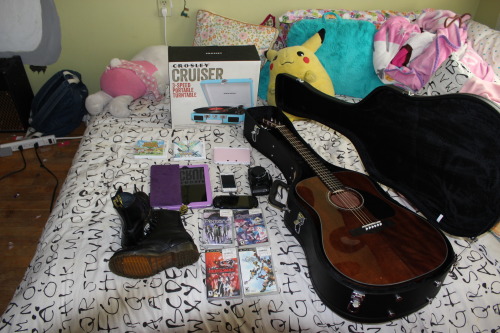 parsext:  parsext:  RULES: Must be following me Reblogs ONLY (5 per user, NO GIVEAWAY BLOGS) You can like for reference Items (ALL ELECTRONICS COME WITH POWER ADAPTER): Fender Acoustic Guitar Sony PSP with Persona 1 and 2, KH Birth by Sleep, and another