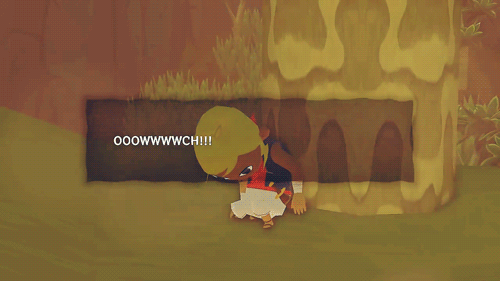 :  “Oh, that’s right! That giant bird came in and…” 