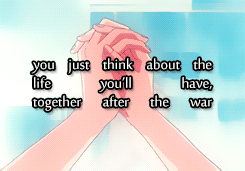 hydrangeahills: i’ll do it for her (insp.)