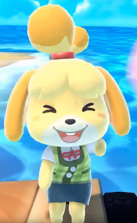 mayor-nedy:  ☆  ☆  ☆  ISABELLE SMASH!   ☆   ☆   ☆   doing it for her~ <3 <3 <3