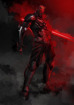 imthenic:  Armored Darth Maul ver 2 by ronaldesign