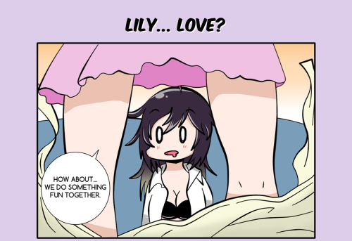 kakkoii-nakano: Lily…Love? Please support the manga Pulse by @rts1519 via @three-musqueerteers Seriously though, was I the only one who thought this while reading Episode 33 xD?  OMG hahahahaha