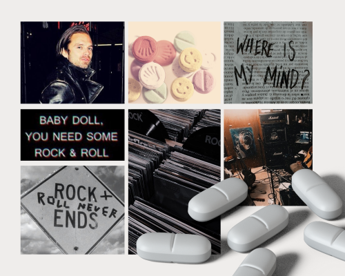 boxofbonesfic: Title: ᴅᴇᴠɪʟ ʙᴇᴛᴡᴇᴇɴ ᴜꜱ Pairing: Rockstar!Bucky Barnes x Reader series playlist || ch